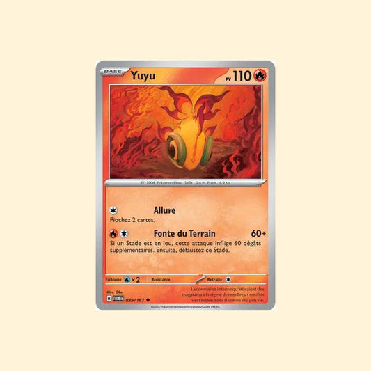 Carte Pokémon Yuyu 039/167 - Mascarade Crépusculaire - Français