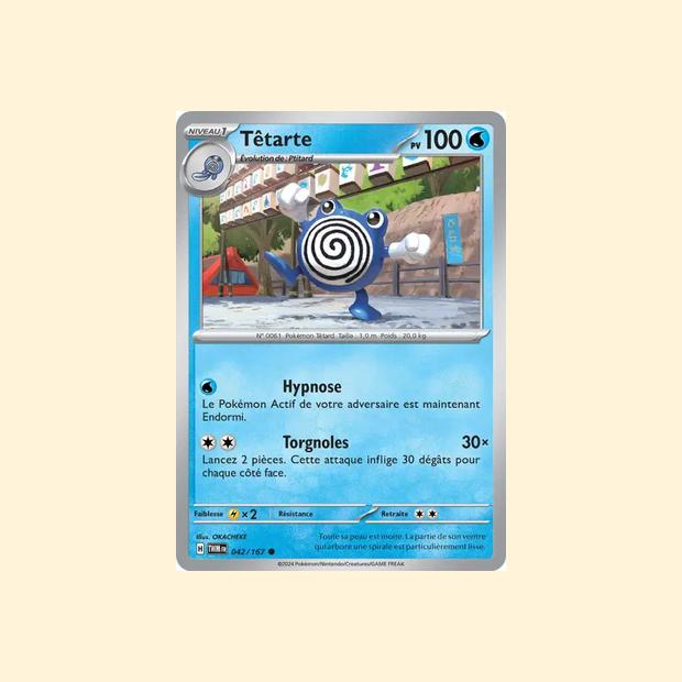 Carte Pokémon Têtarte 042/167 - Mascarade Crépusculaire - Français