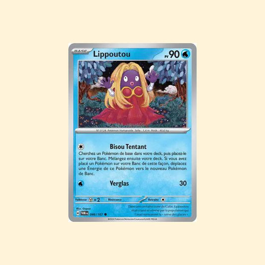 Carte Pokémon Lippoutou 046/167 - Mascarade Crépusculaire - Français
