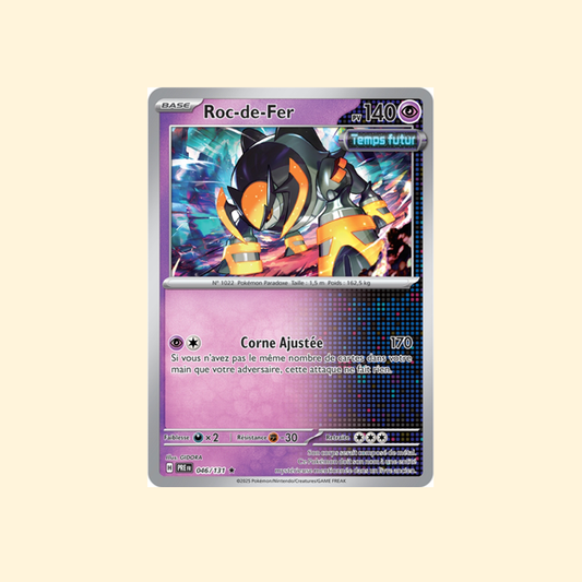 Carte Pokémon Roc-de-Fer PRE 046/180 - Évolutions Prismatiques - Français