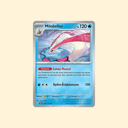 Carte Pokémon Milobellus 050/167 - Mascarade Crépusculaire - Français