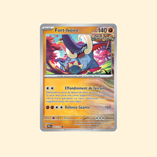 Carte Pokémon Fort-Ivoire PRE 055/180 - Évolutions Prismatiques - Français