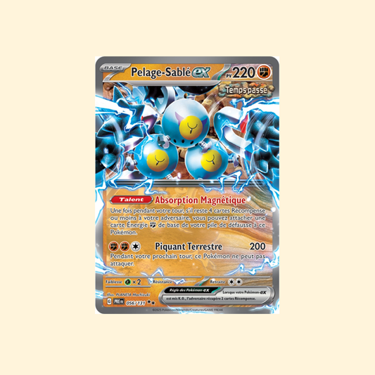 Carte Pokémon Pelage-Sablé ex PRE 056/180 - Évolutions Prismatiques - Français