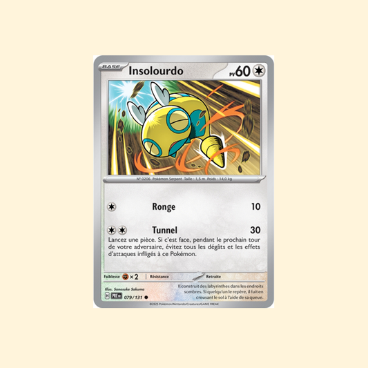 Carte Pokémon Insolourdo PRE 079/180 - Évolutions Prismatiques - Français