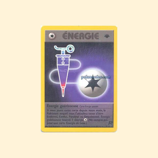 Carte Pokémon Énergie Guérisseuse 081/82 - Team Rocket - Français