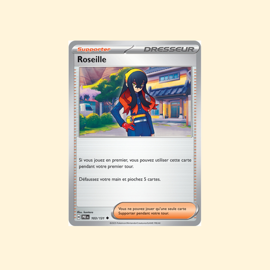 Carte Pokémon Roseille PRE 103/180 - Évolutions Prismatiques - Français