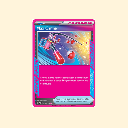 Carte Pokémon Max Canne PRE 116/180 - Évolutions Prismatiques - Français