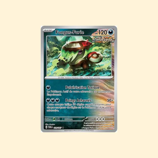 Carte Pokémon Fongus-Furie 118/167 - Mascarade Crépusculaire - Français