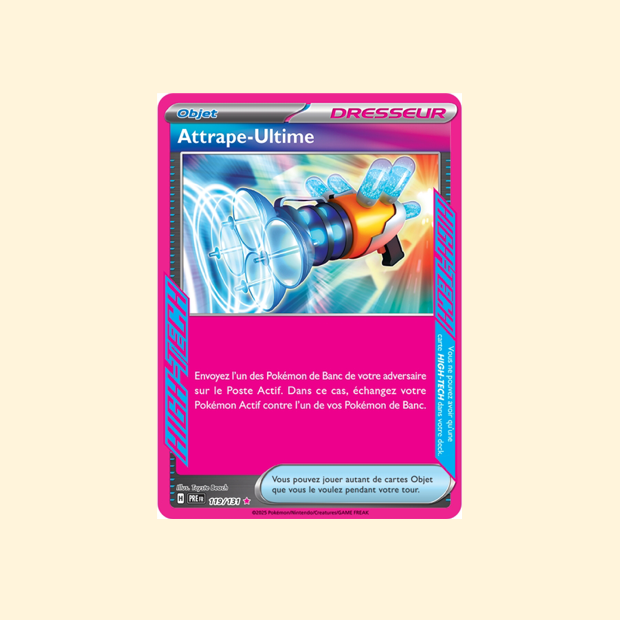Carte Pokémon Attrape-Ultime PRE 119/131 - Évolutions Prismatiques - Français