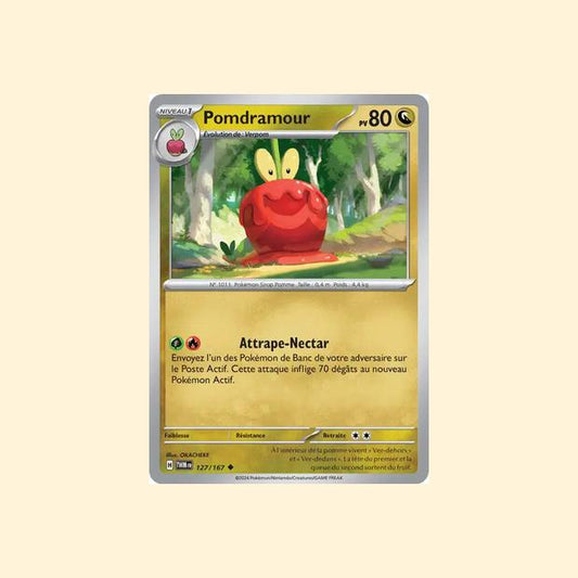 Carte Pokémon Pomdramour 127/167 - Mascarade Crépusculaire - Français