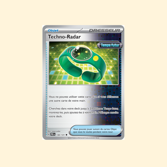 Carte Pokémon Techno-Radar PRE 130/180 - Évolutions Prismatiques - Français
