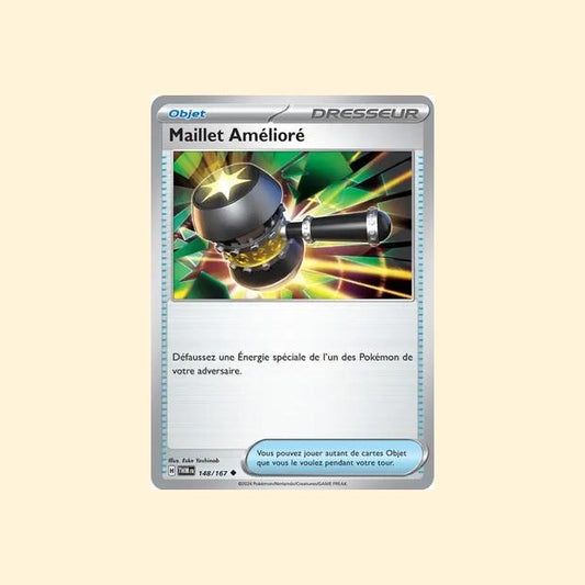 Carte Pokémon Maillet Amélioré 148/167 - Mascarade Crépusculaire - Français