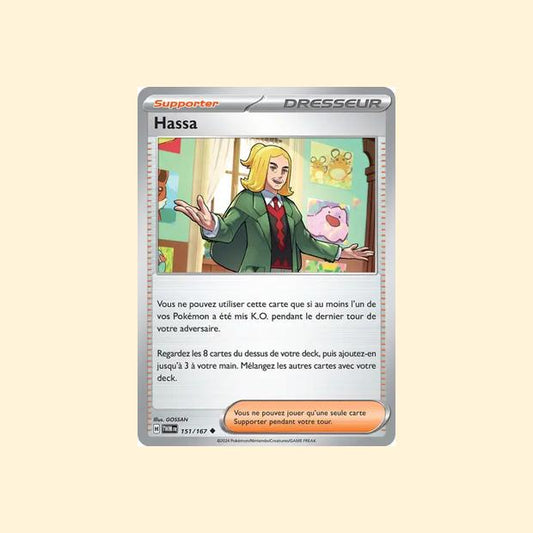 Carte Pokémon Hassa 151/167 - Mascarade Crépusculaire - Français