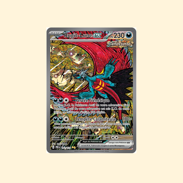 Carte Pokémon Rugit-Lune ex PRE 162/180 - Évolutions Prismatiques - Français