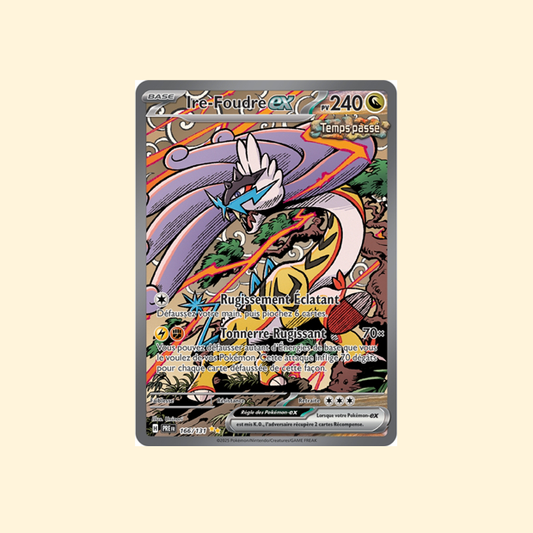Carte Pokémon Ire-Foudre ex PRE 166/180 - Évolutions Prismatiques - Français