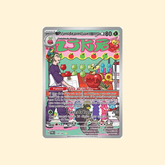 Carte Pokémon Pomdramour 170/167 - Mascarade Crépusculaire - Français