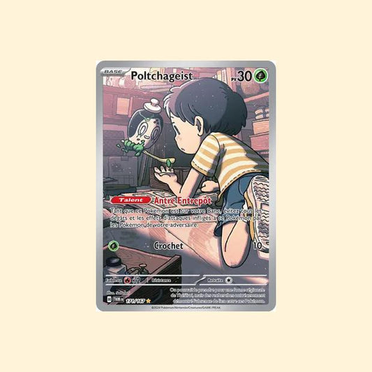 Carte Pokémon Poltchageist 171/167 - Mascarade Crépusculaire - Français