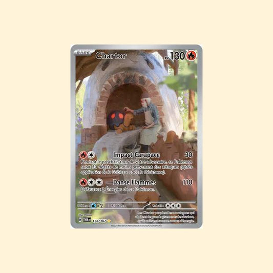 Carte Pokémon Chartor 172/167 - Mascarade Crépusculaire - Français