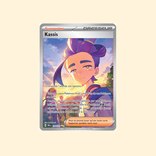 Carte Pokémon Kassis PRE 174/180 - Évolutions Prismatiques - Français