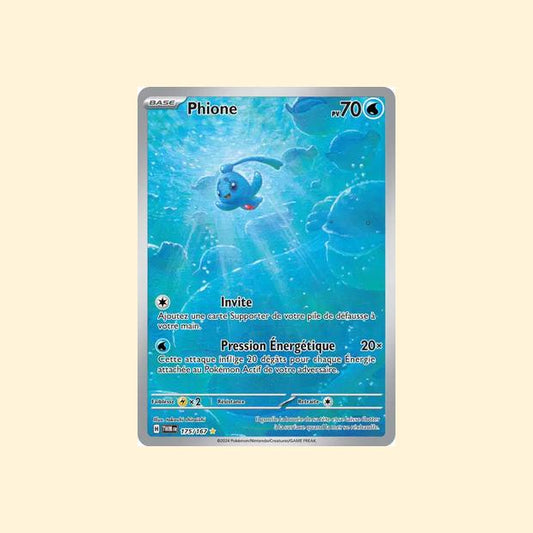 Carte Pokémon Phione 175/167 - Mascarade Crépusculaire - Français