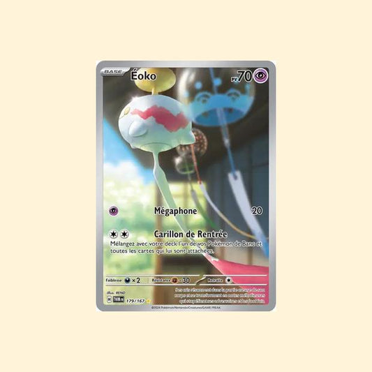 Carte Pokémon Éoko 179/167 - Mascarade Crépusculaire - Français