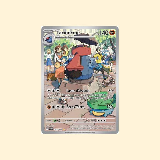 Carte Pokémon Tarinorme 182/167 - Mascarade Crépusculaire - Français
