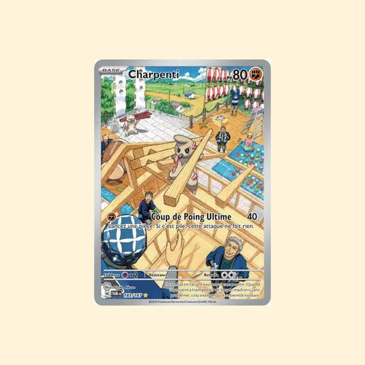 Carte Pokémon Charpenti 183/167 - Mascarade Crépusculaire - Français