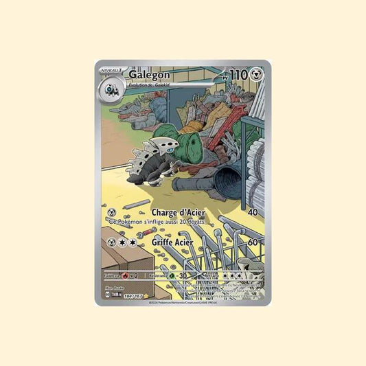 Carte Pokémon Galegon 184/167 - Mascarade Crépusculaire - Français