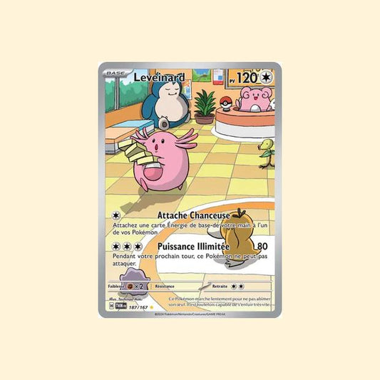 Carte Pokémon Leveinard 187/167 - Mascarade Crépusculaire - Français