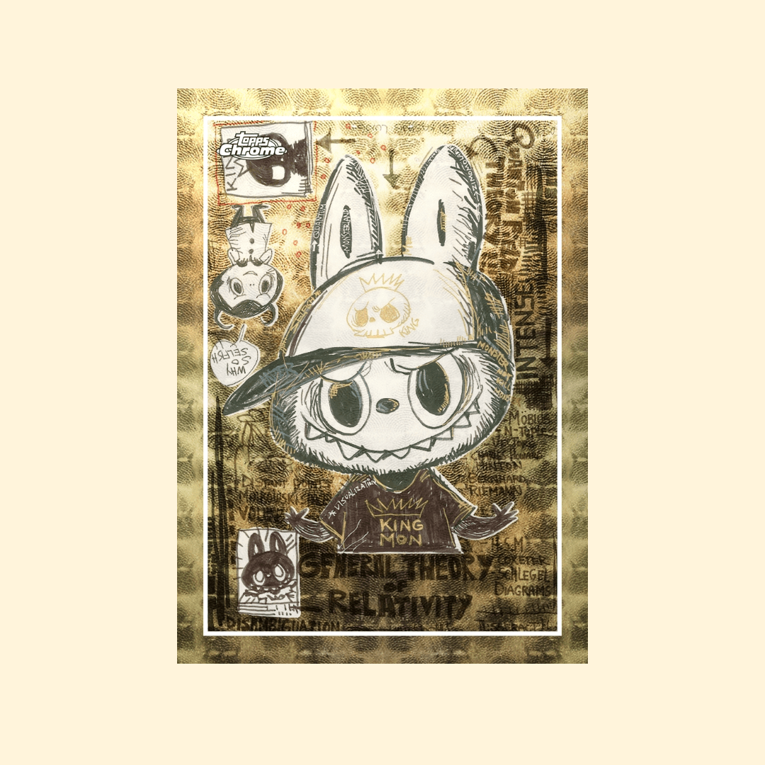 2025 Topps Chrome® Labubu 10th Anniversary – The Monsters (Labubu)