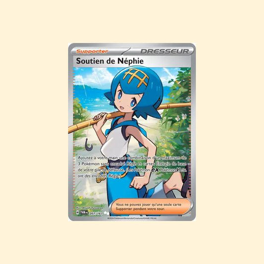Carte Pokémon Soutien de Néphie 207/167 - Mascarade Crépusculaire - Français