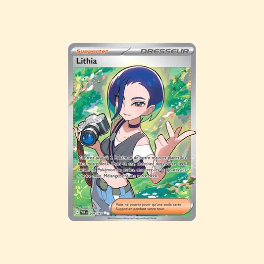 Carte Pokémon Lithia 209/167 - Mascarade Crépusculaire - Français