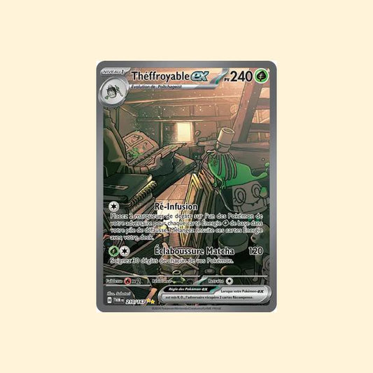 Carte Pokémon Théffroyable ex 210/167 - Mascarade Crépusculaire - Français