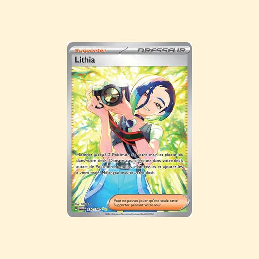 Carte Pokémon Lithia 220/167 - Mascarade Crépusculaire - Français
