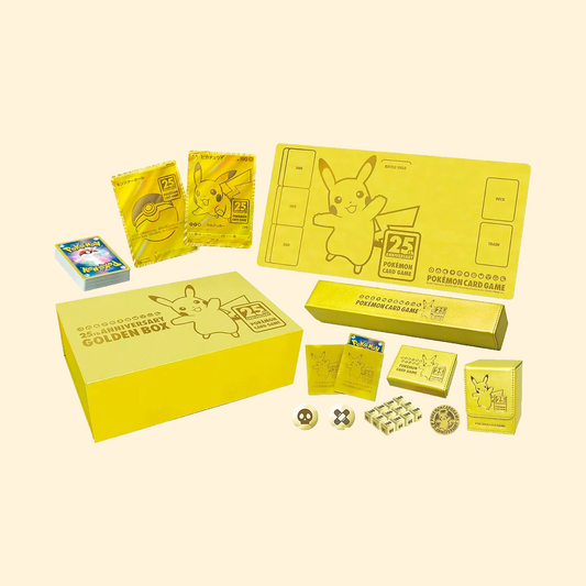 Coffret Pokémon Pikachu Limited Edition Japanese Golden Box Sword & Shield 25th