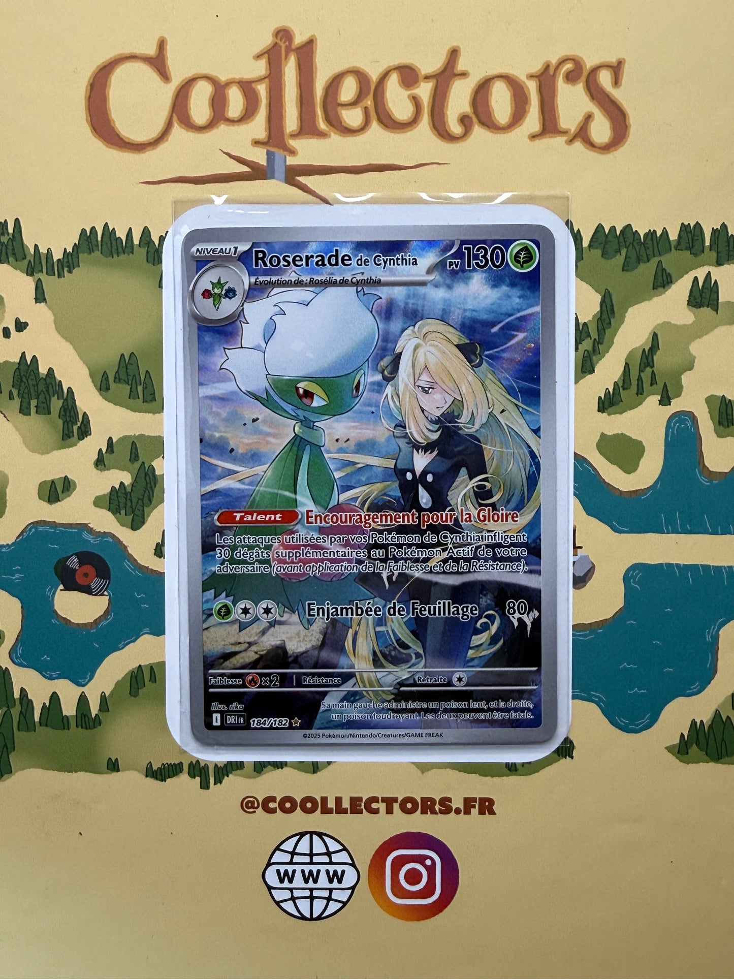 Roserade de Cynthia • 184/182 • Secret Rare [FR]
