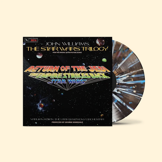 THE STAR WARS TRILOGY John Williams Hyperdrive Splatter Vinyl LP /500 exemplaires monde