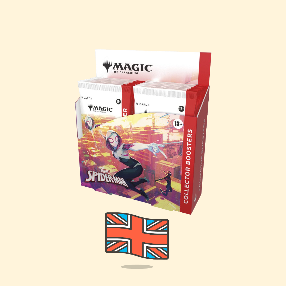 Magic : The Gathering | Marvel's Spider-Man – Boîte de 12 Boosters Collector (EN – Version Anglaise)