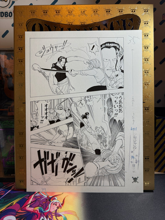 Page Originale imprimé One Piece Tome 1 P 39 Nb Edition Limitée : Romance Dawn – L’Aube de l’Aventure