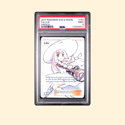 Carte Pokémon Lilie 147/149 PSA 9 [FR] 2017 Soleil & Lune SL1
