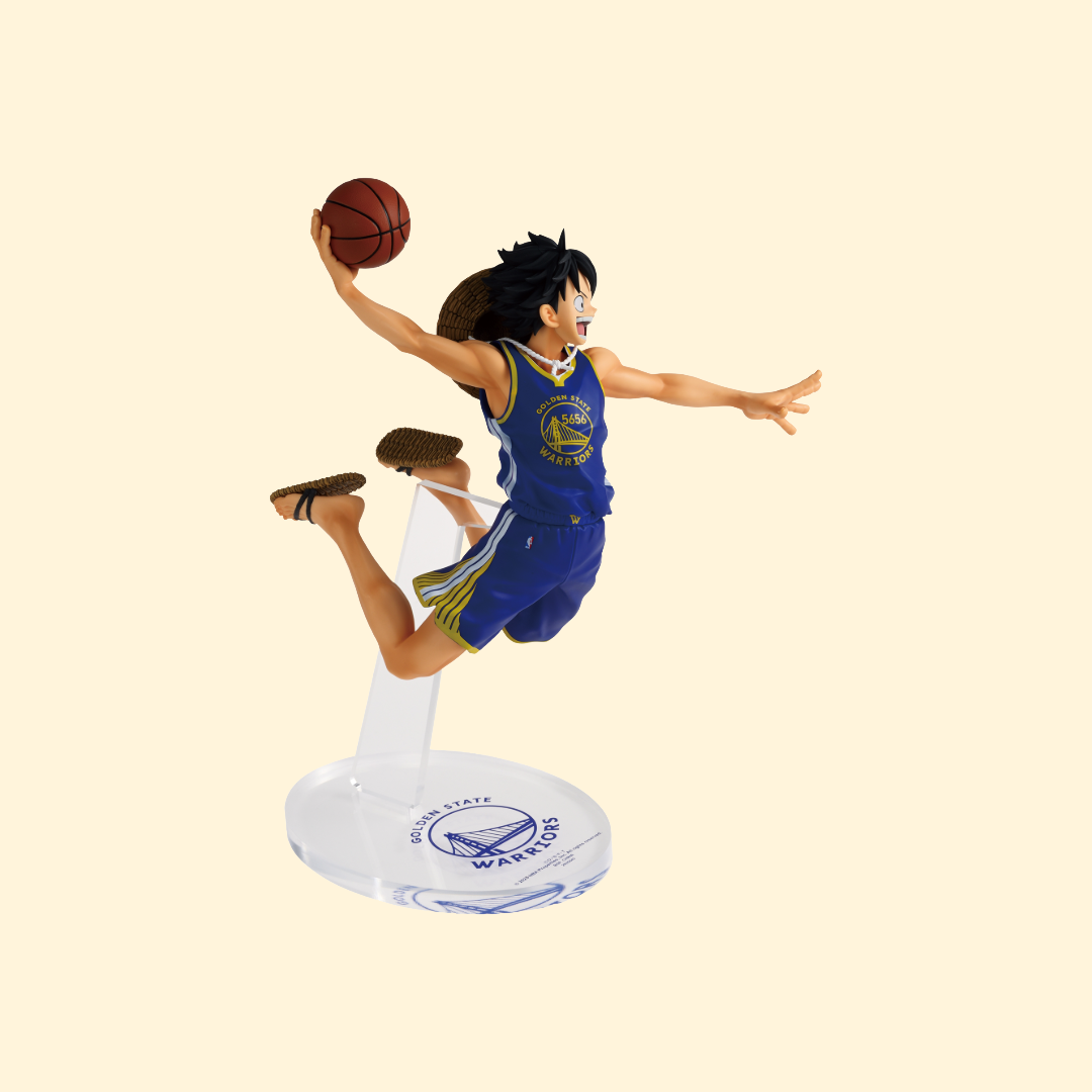 (Précommande) Figurine Monkey D. Luffy x NBA – Golden State Warriors – One Piece