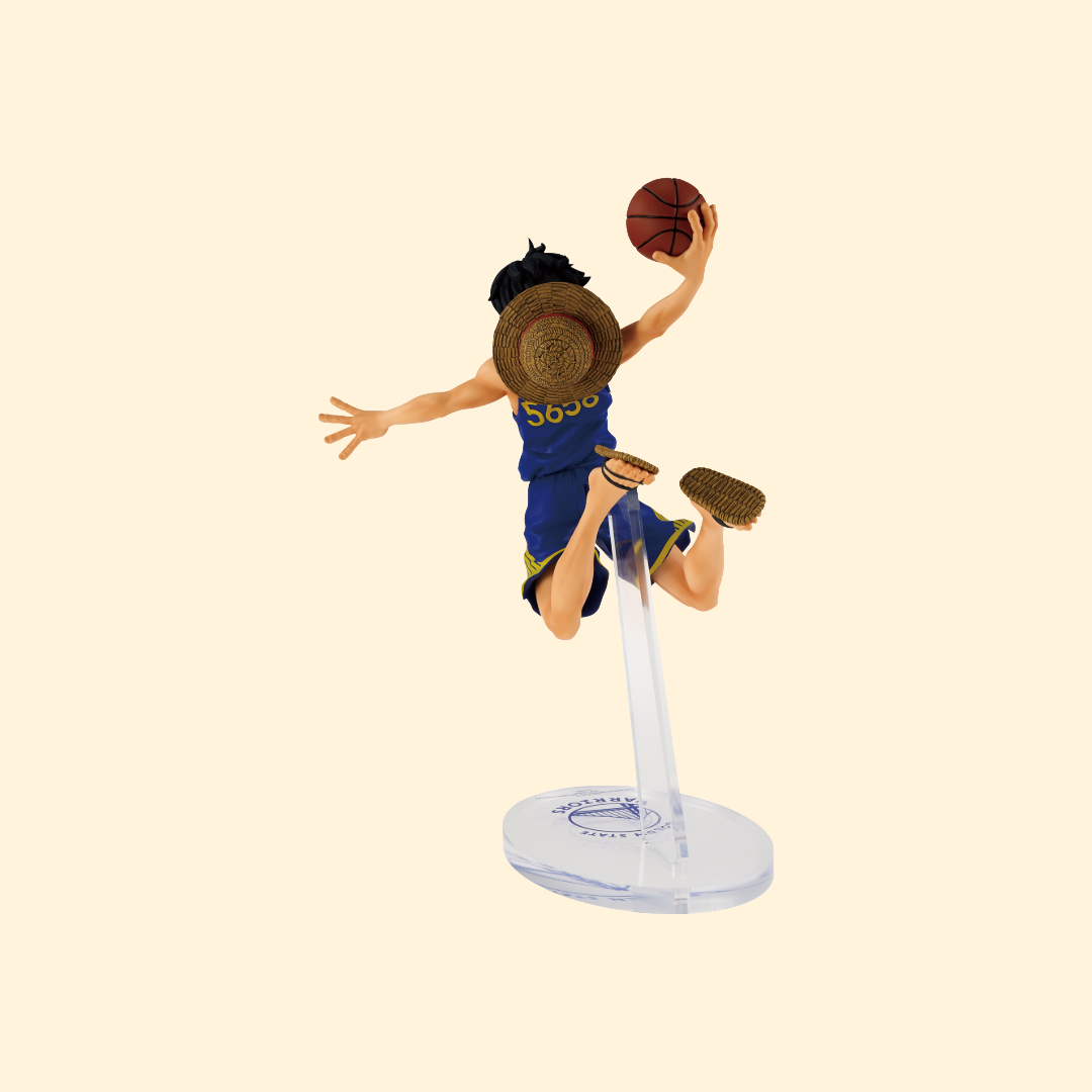 (Précommande) Figurine Monkey D. Luffy x NBA – Golden State Warriors – One Piece