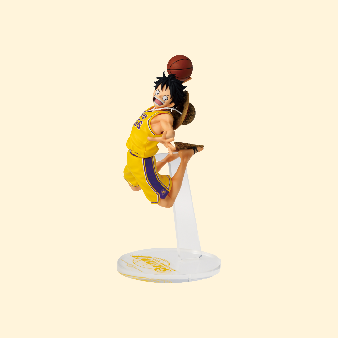 (Précommande) Figurine Monkey D. Luffy x NBA – Los Angeles Lakers – One Piece