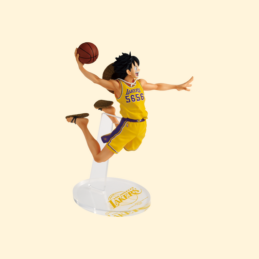 (Précommande) Figurine Monkey D. Luffy x NBA – Los Angeles Lakers – One Piece