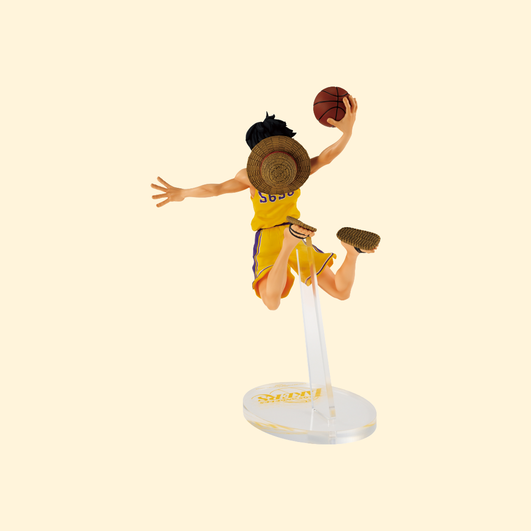 (Précommande) Figurine Monkey D. Luffy x NBA – Los Angeles Lakers – One Piece