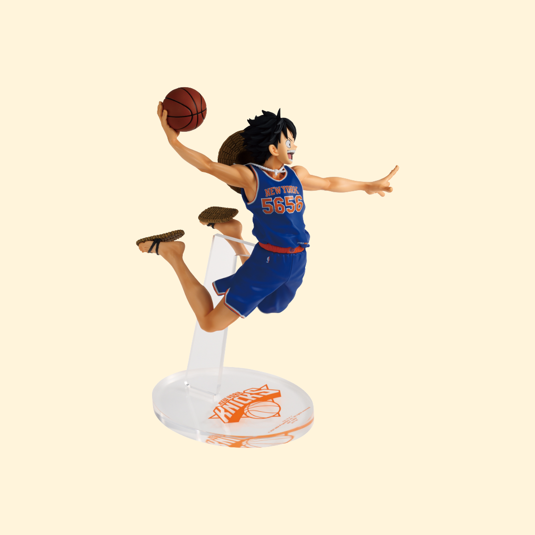 (Précommande) Figurine Monkey D. Luffy x NBA – New York Knicks – One Piece