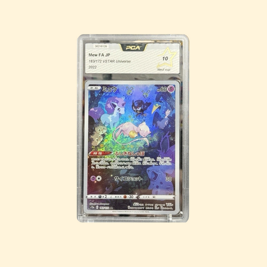 Carte Pokémon PCA 10 – Mew 183/172 AR – VSTAR Universe s12a (2022) Japonaise