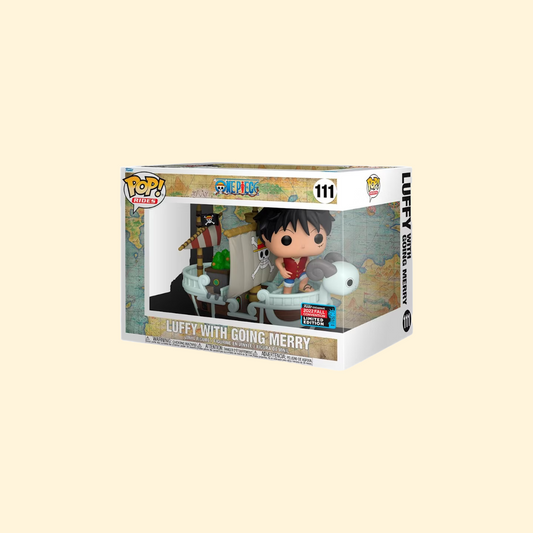 Figurine Funko Pop Luffy avec Vogue Merry #111