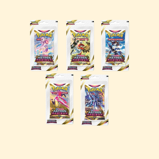 Artset de Booster Blister Pokémon Astres Radieux (EB10) FR