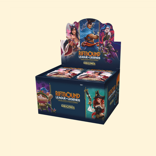Display Riftbound League of Legends TCG Origines - Français 1er Tirage